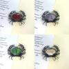 Shell Crab Brooch Pin With Electroplated Finish For Fashionable Office Wear