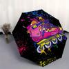 1pc Roller Skate, Cosmic Themed High-quality Umbrella,Automatic Opening and Closing Umbrella,Multi-functional Umbrella G0811250