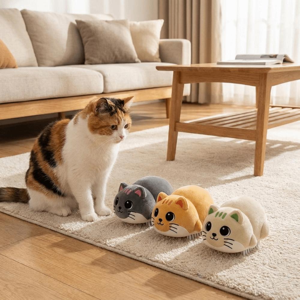 Cute Electric Simulation Cat Toy Wear-resistant Funny Cat Teasing Toys Bite Resistant Electric Cat Toy Consume Extra Energy