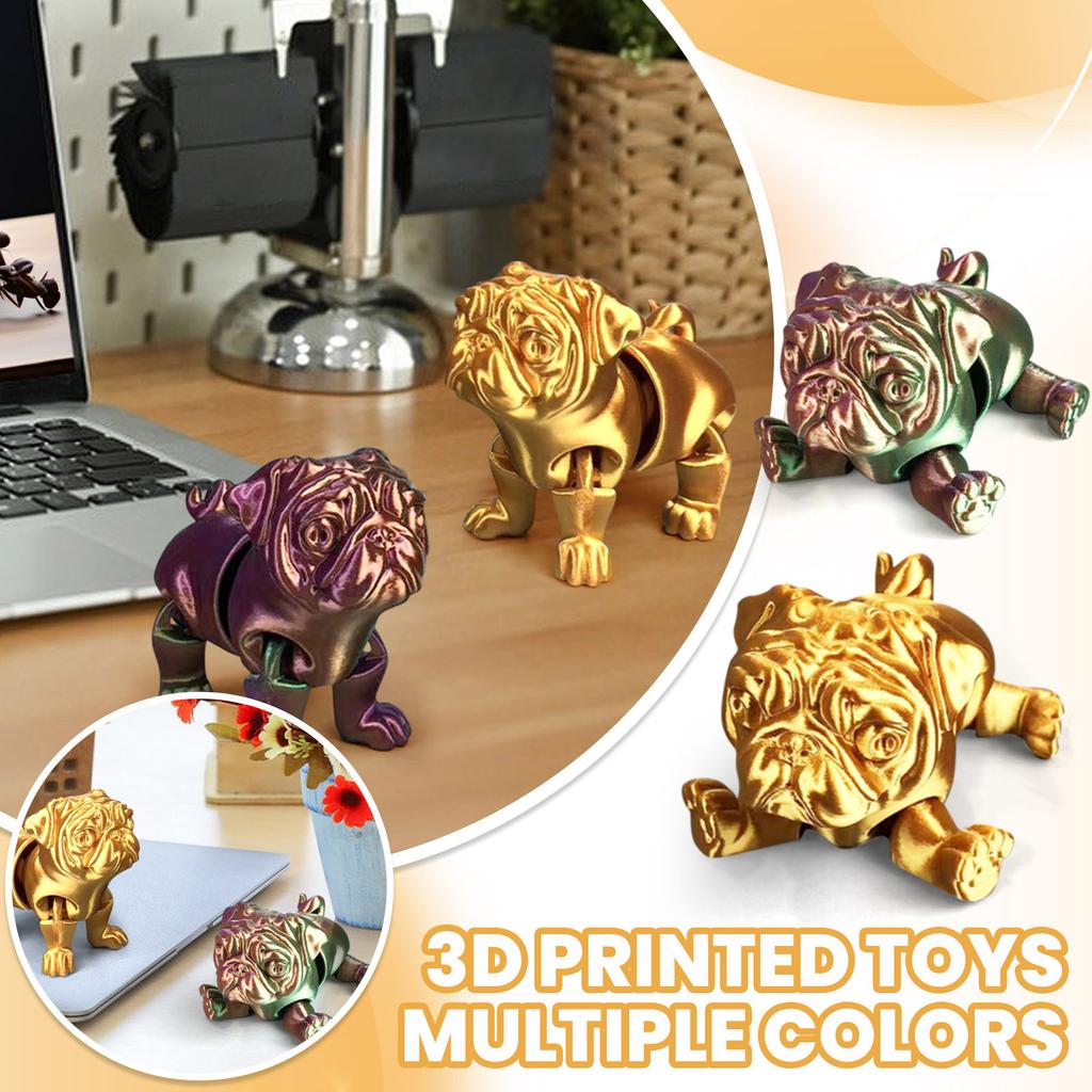 3D Printed Movable Toy, With Movable Joints, 3D Printed Toy Decoration, Stress Relief, Movable