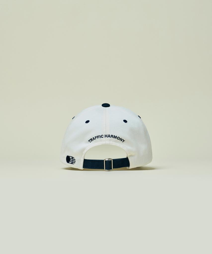 Teulaepighamoni Deep Shape Round Logo Ballcap_Navy