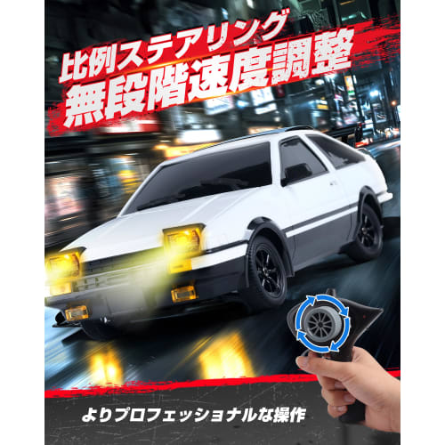 RC Car for Adults, Off-Road Drift Car, Remote Control Toy, Electric RC Car with Flip Headlights, 1/18 Scale, 60-Minute Operation Time, 2.4GHz Control,