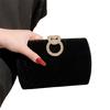 Elegant Evening Bag Velvet Handbag Shoulder Bags Wedding Purse for Party Prom