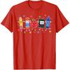 Back to School Cute Pencil Crayon Apple Teacher Boy Girl Kid T-Shirt