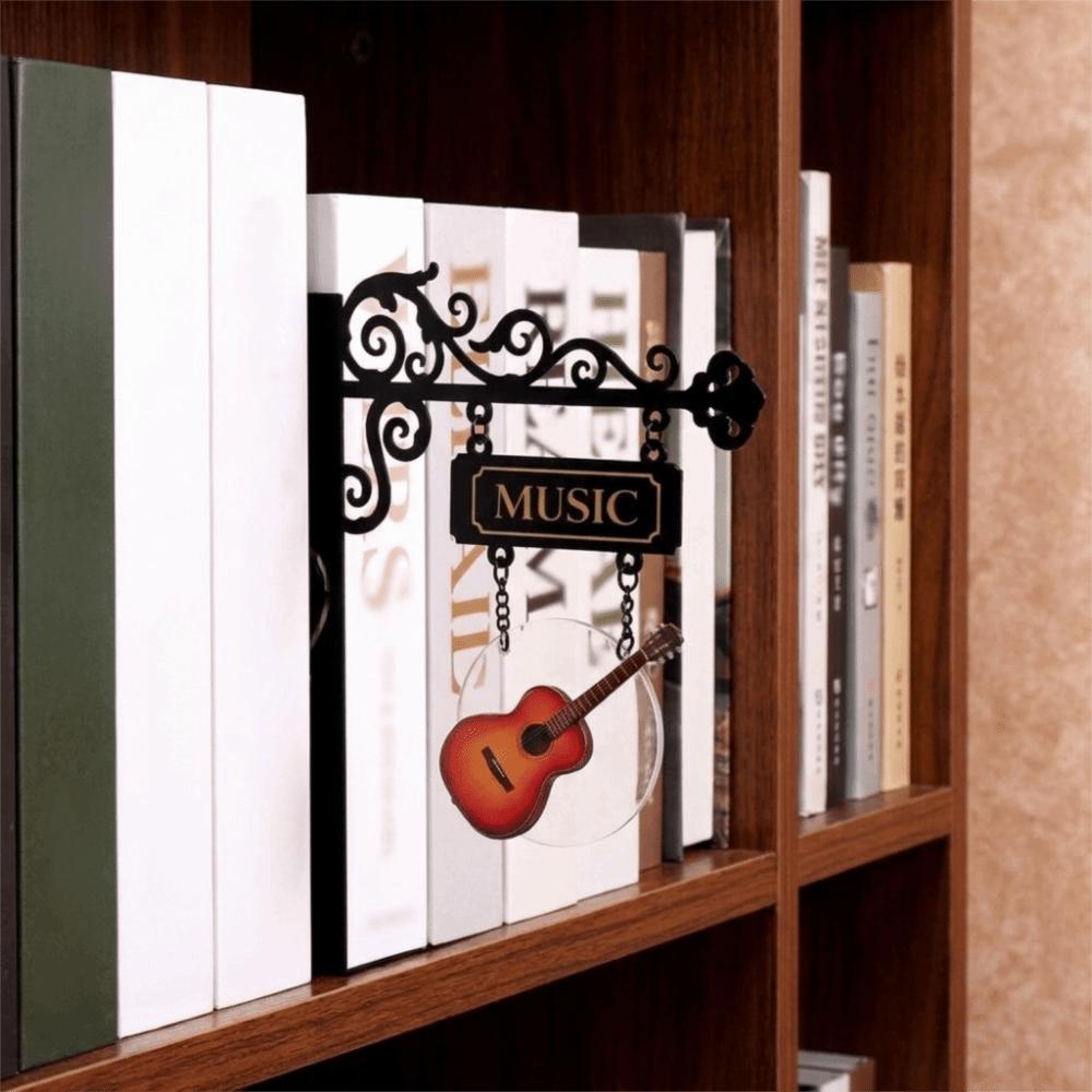 Decorative Bookend Hanging Plaque Lightweight Book Partition Board Study Desk