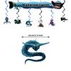 Bloop Sea Monster Birthday Party Decorations Gran Maja Subnautica Party Decorations Banner Cake Topper Cupcake Toppers Ballons