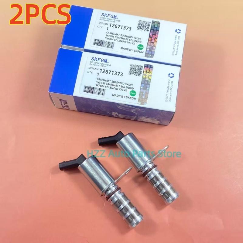 2PCS NO: 12636524 12671373 Engine Variable Valve Timing VVT Solenoid For GMC Encore Chevrolet Buick Excelle 1.5L Malibu Terrain