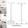 New 30/35/40cm Cap Display Stand Acrylic Transparent Wig Display Rack Hat Riser Bracket for Watch Display Hat Jewelry Shop