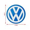 New Hot 2025 New B5 VW For Volkswagen 4Pcs Black/Blue Car Emblem Wheel Hub Center Stickers Accessories For Volkswagen Lavida