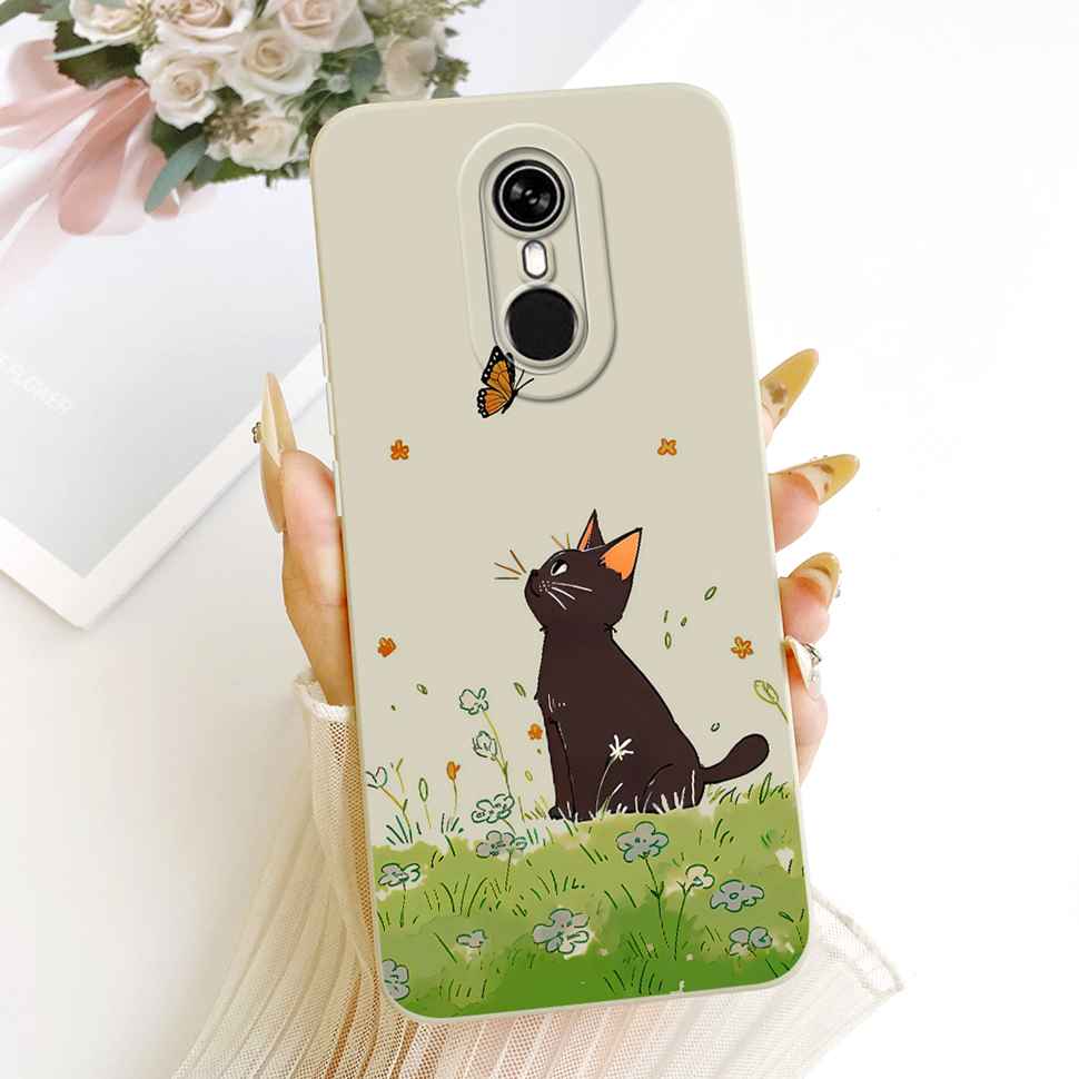 Luxury For Itel A33 5.0" Case Fashion Painted Flowers Silicone Back Cover Coque For ITEL A 33 a33 Full Protection Phone Shell