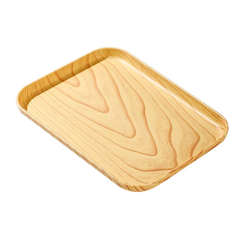 Yicang Imitation Wood Grain Plastic Serving Tray