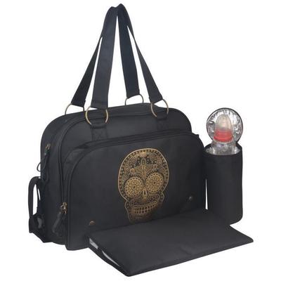 skull diaper bag