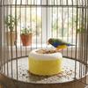 Ceramic Parrot Paw Grinding Bowl Wide Mouth Wear-Resistant Hamster Water Bowl Anti-Spill Non-Slip Bird Feeding Dish Aviary
