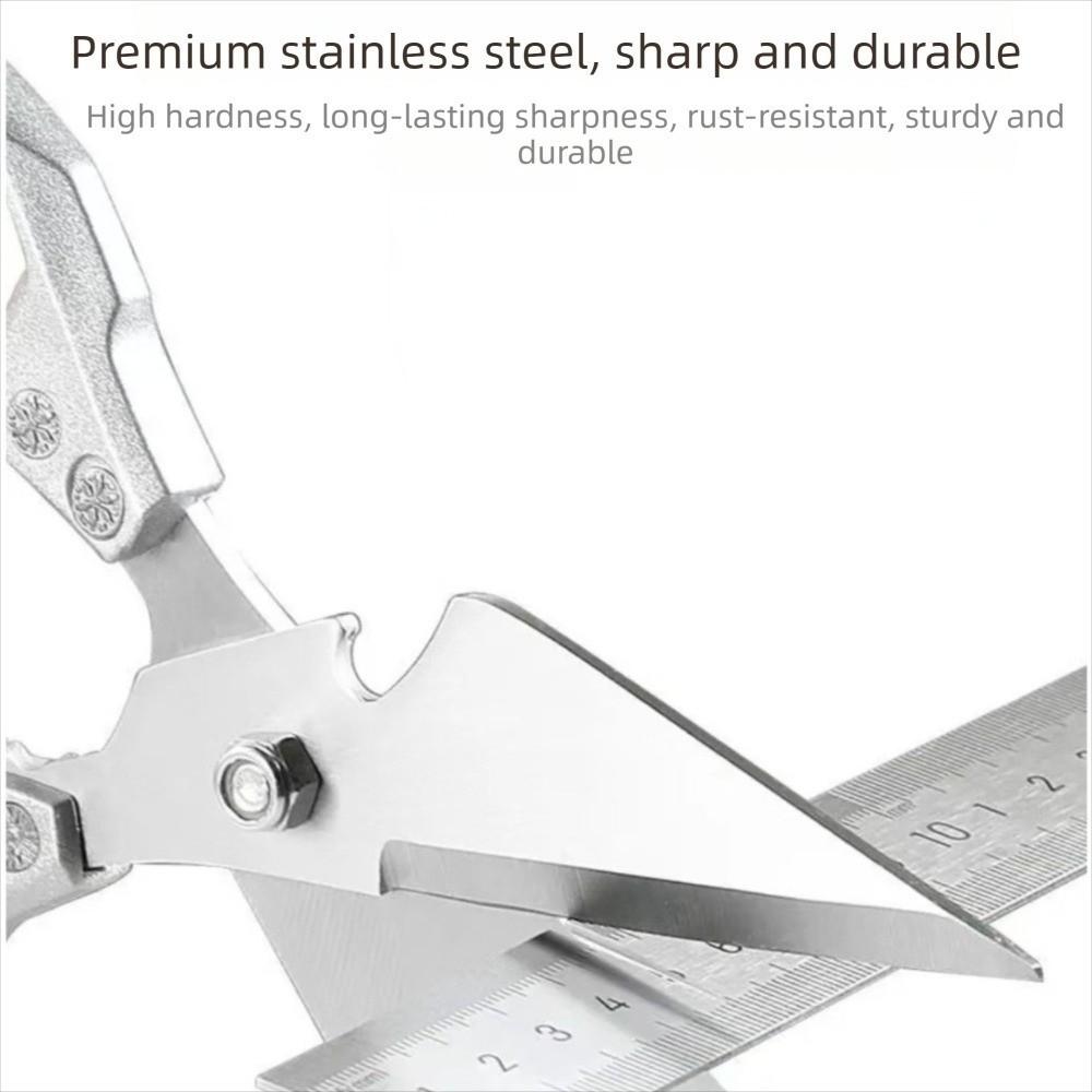 Heavy Duty Kitchen Scissors Ultra Sharp Meat Cutter Scissors Boning Scissors  For Hunting