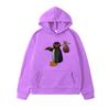 Pingu Boys Hoodies Cartoon Print Comic Sweatshirt Comfortable Boys Girls Spring Autumn New Kids Hooded Sweatshirts Kawaii Sportswear