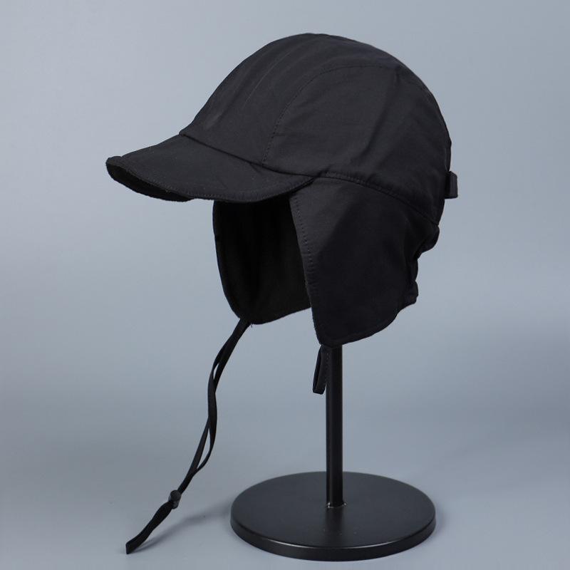 Lightweight Outdoor Fleece Inner Warm Lei Feng Hat Men's and Women's Nylon Anti-splashing Ski Ear Protection Anti-freezing