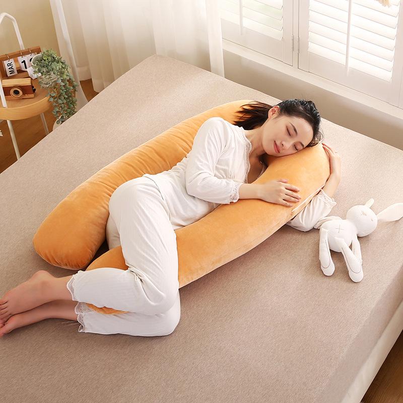 Pregnancy Support Pillow: G, U & L Shapes for Side Sleeping & Back Support