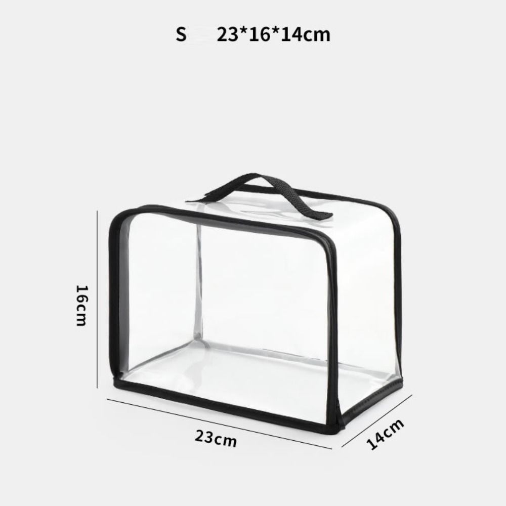 

PVC Handbag Protection Bag Moisture-proof Zipper Dust-proof Storage Bag Transparent Shoulder Bag Dustproof Cover Protector