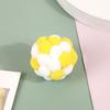 Plush Cat Toy Ball with Built-in Bell Soft Macaron Balls Bite-Resistant Cat Chew Toys for Indoor Cats and Kittens