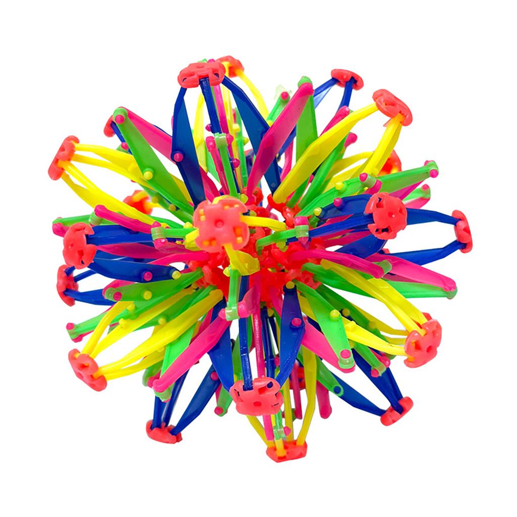 Telescopic Large Ball Magic Blossom Ball Telescopic Ball Variable Size Small Ball Outdoor Hand Throwing Ball For Kids Adults Children's Birthday Gift