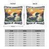 Decorative Pillow Cover Heated Rivalry Stupid Canadian Wolf Bird Product Sofa Pillow Case Cover Square Multi Size