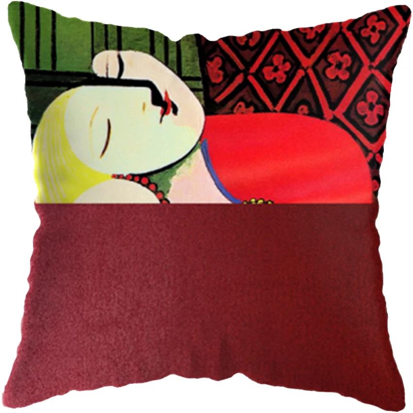 

Классические европейские забавные фигурки, наволочки для подушек, наволочки для подушек, украшения для дома, забавные фигурки, пускающие мыльные пузыри, наволочки 450x450mm