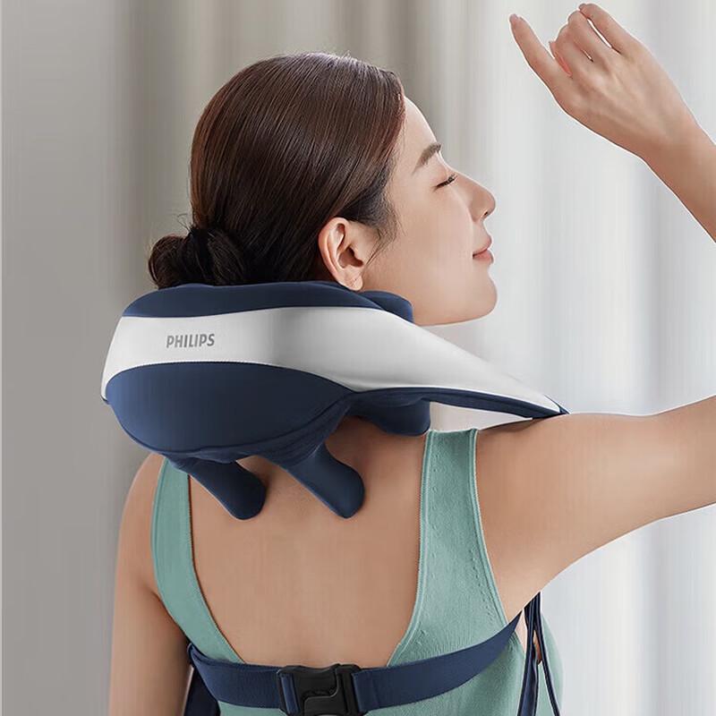 Philips Rechargeable Neck & Shoulder Massager with Heat