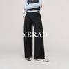 Yalida Women's Lyocell Cotton Wide-Leg Cargo Pants
