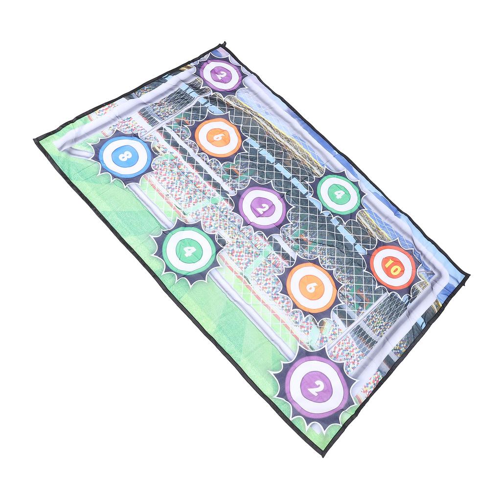 Fußball Spielmatte Set Indoor Outdoor Fußball Wurfzielspiel Wurf Fußballtor Spiel mit Fußball