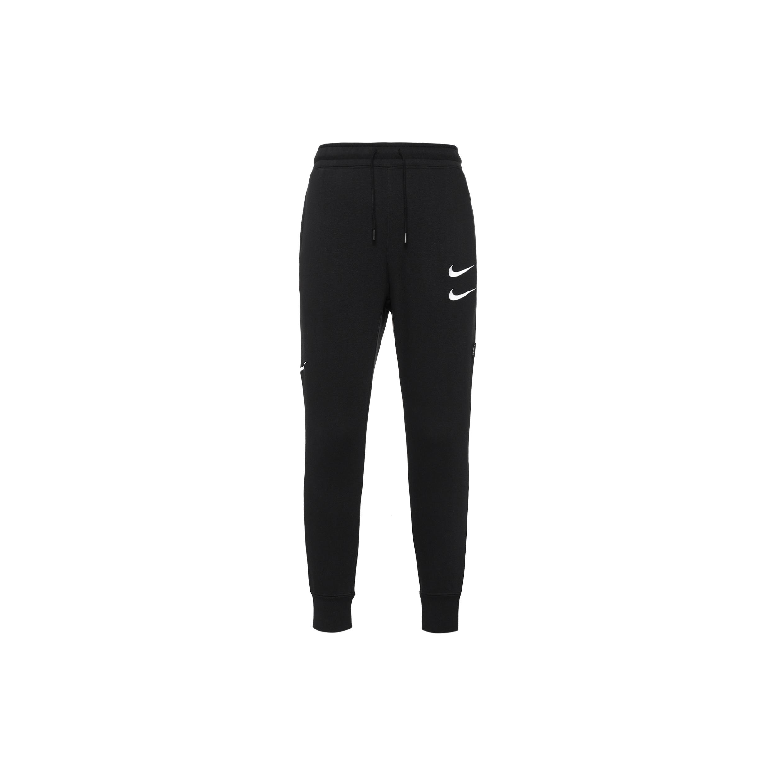 Nike Embroidered Fleece Sports Long Pants Black Men s DD5074-010 L