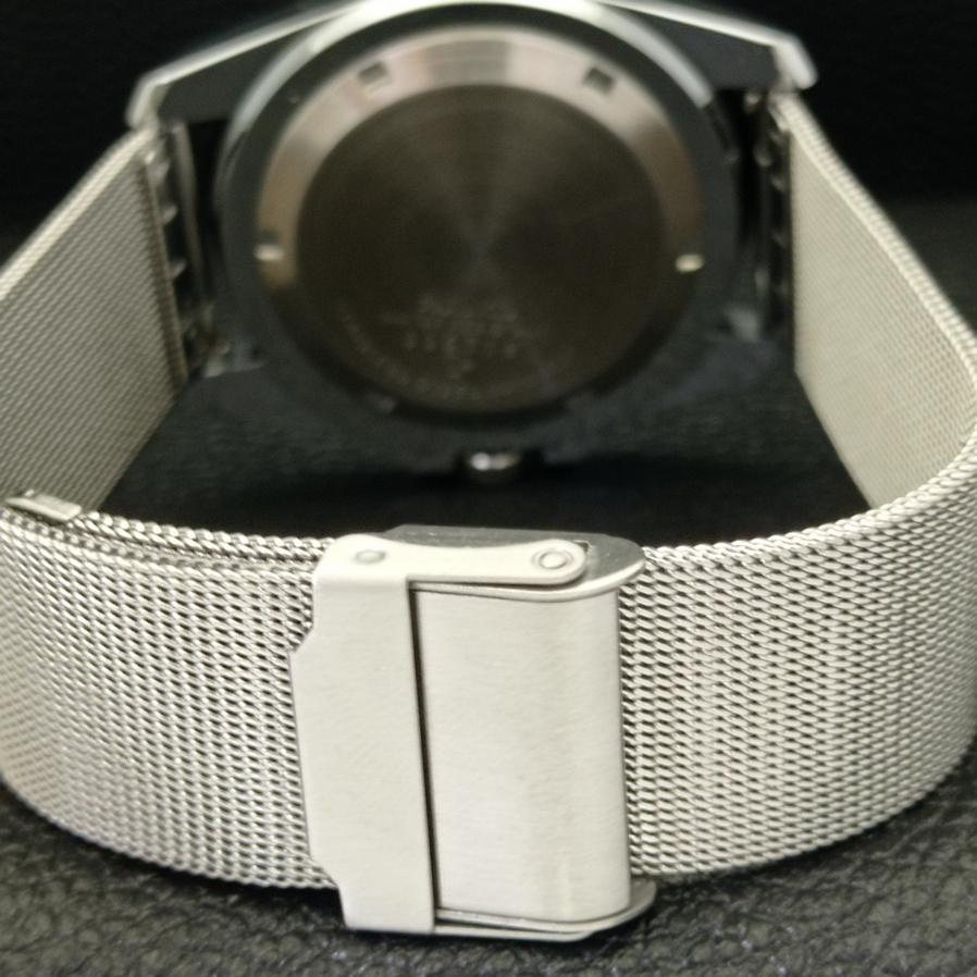 Seiko 5 AUTOMATIC 6309A REFURBISHED JAPAN MENS BLACK DIAL WATCH A426504-2 RL-a426504