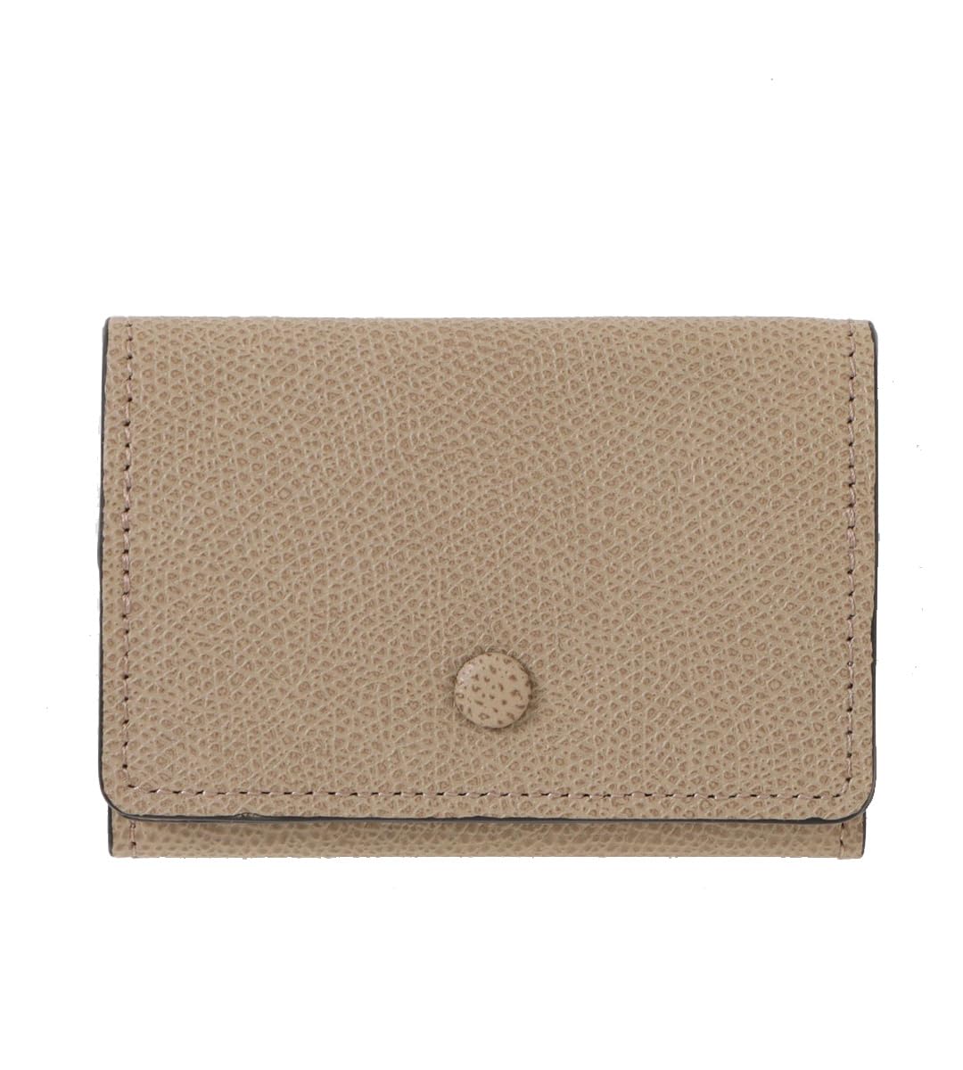 

Тонкий, компактный кошелек-трифолд для мужчин и женщин, из кожи, сделано в Японии брендом SOPO, SO37 (Серый устричный).