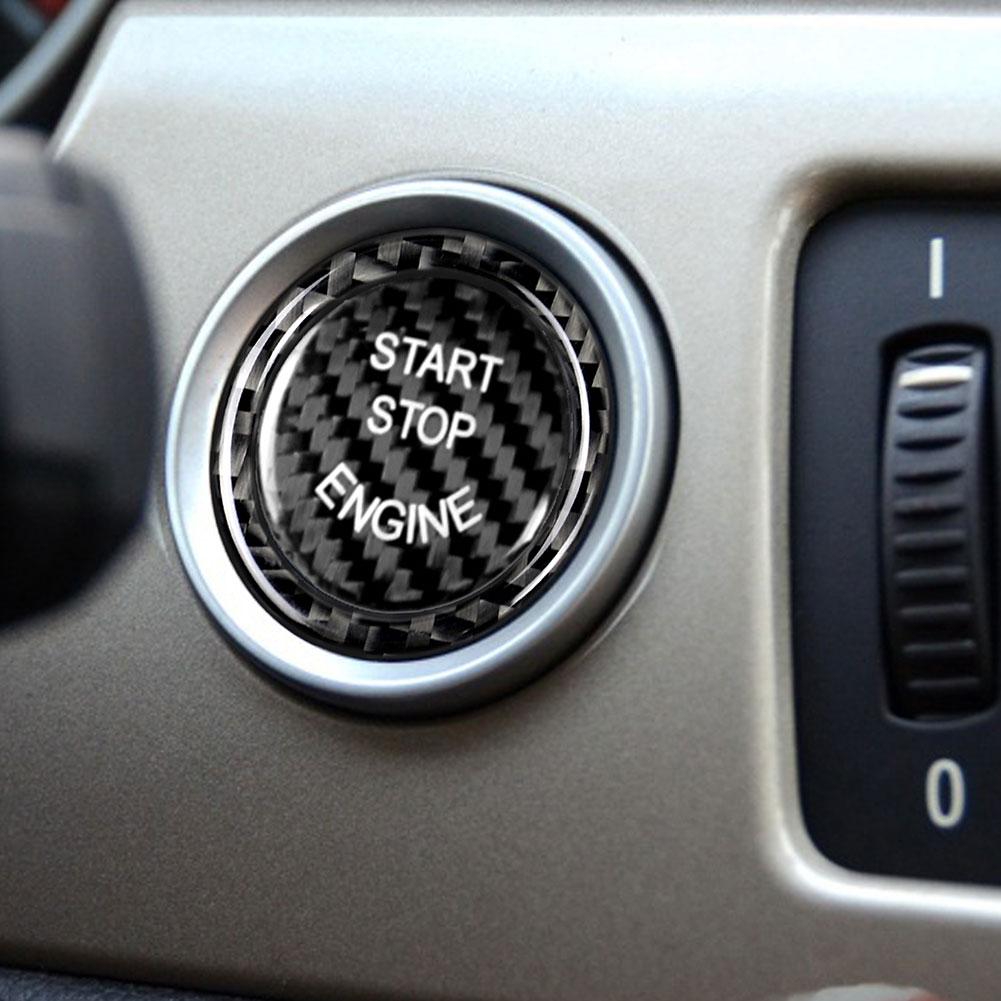 2 pegatinas autoadhesivas para interruptor de encendido y botón de arranque aptas para chasis BMW E E90 E60