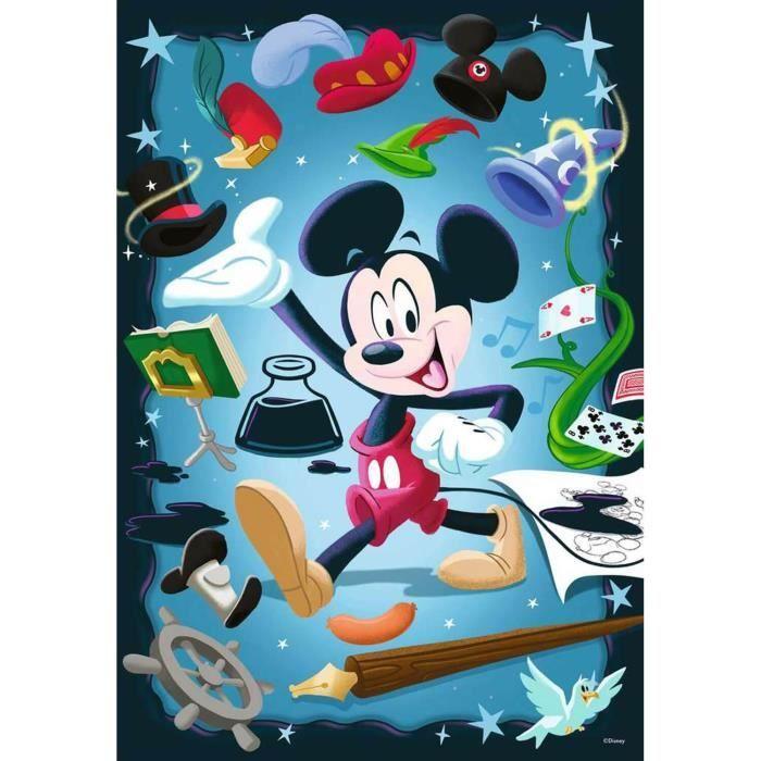 Puzzle 300 Pièces - Ravensburger - Disney 100 Ans : Mickey - Dessins Animés Et BD - Age Minimum 8 Ans