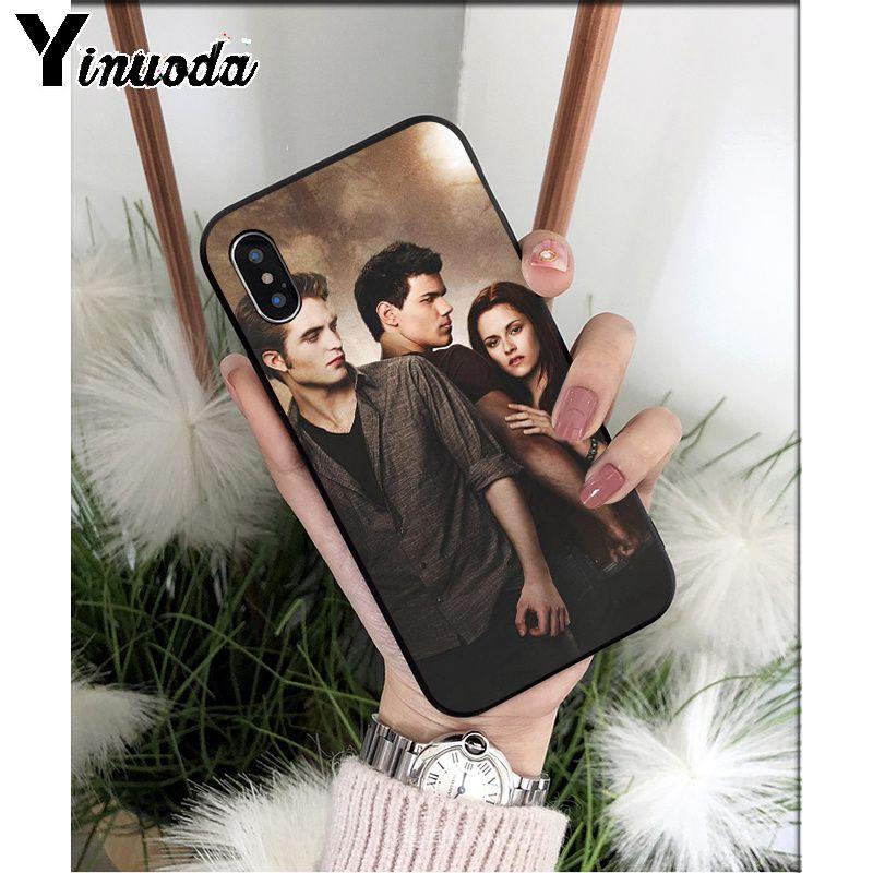Yinuoda TV Twilight Isabella Edward Cullen Custodia Morbida in TPU per Telefono per iPhone X XS MAX 6 6S 7 7plus 8 8Plus 5 5S XR 11 11pro max