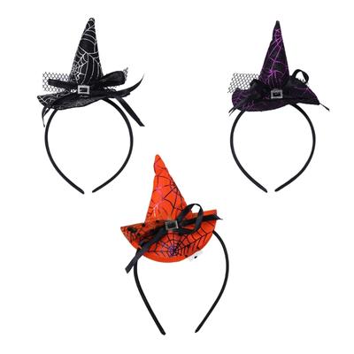 Halloween Cosplay Costume Hairband Witch Hat Headband Carnivals Party Headdress