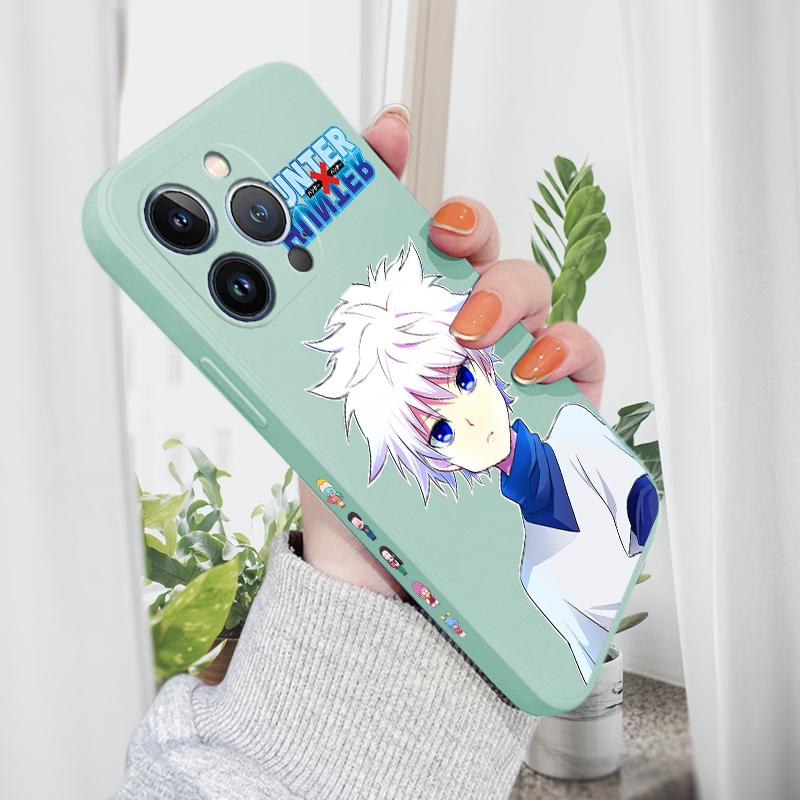 

Для iPhone 16 15 14 13 12 Pro Max 13 12 Mini 14 15 16 Plus SE мягкий силиконовый чехол для полной защиты камеры красивый чехол для телефона для мальчика iPhone 7 Plus/8 Plus небесно-голубой