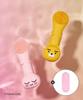 Kakao Silicone Vibrating Cleanser (Stand Included) + Portable Case Set, Facial Cleansing Brush, Deep Cleansing, Pore Care