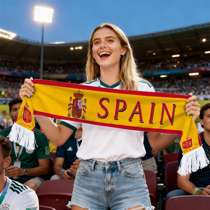 2026 World Cup Flag Scarfs 15x140cm Fan Scarf World Cup Scarf Sports Holiday Decoration