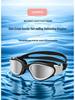 High-Definition Waterproof Anti-Fog Swimming Goggles - Unisex Casual & Professional Style