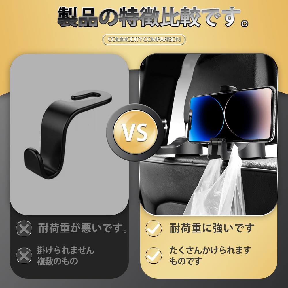 Car Seat Hook, Headrest Hook, Car Luggage Hook, Car Seat,