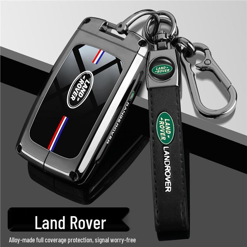 Land Rover Key Case for Range Rover, Evoque, Defender, Discovery, Sport, Freelander - Protective Shell Bag
