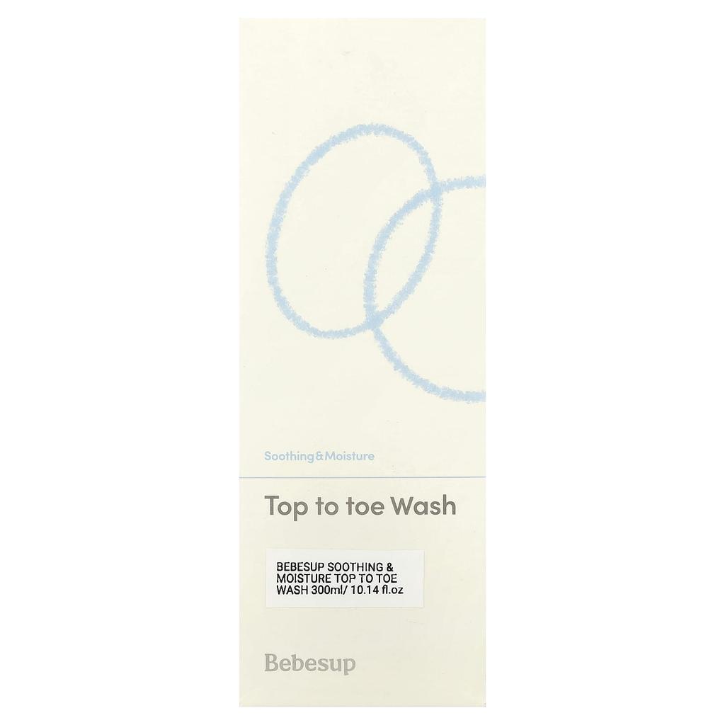 Bebesup, Top to Toe Wash, 300ml (10.14 fl oz)