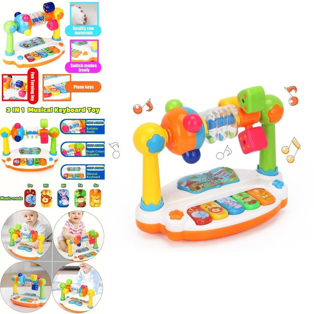 Baby Music Kingdom Electronic Piano Toy With Lights For Early Learning And Development
