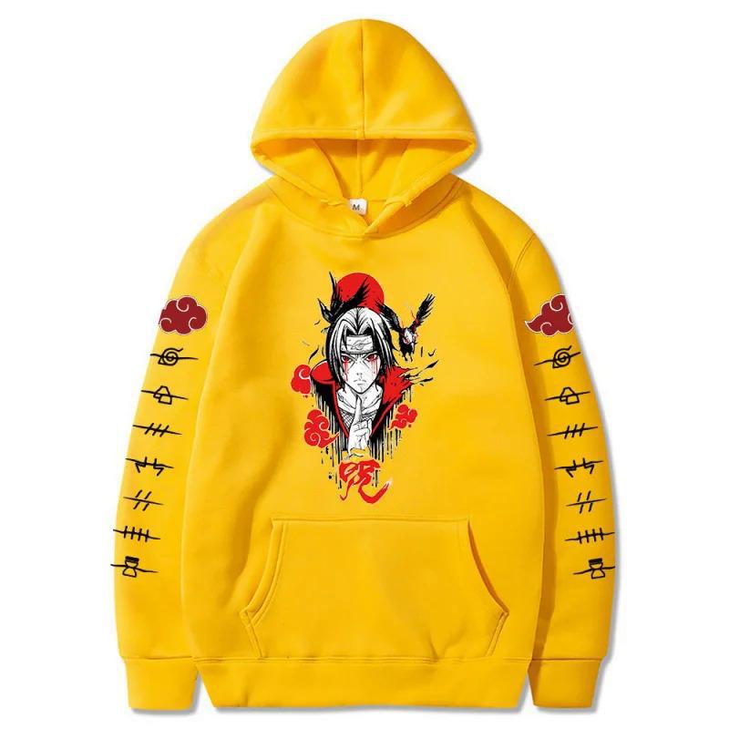 

Толстовка з довгим рукавом Naruto Uchiha Itachi Hoodie M жовтий