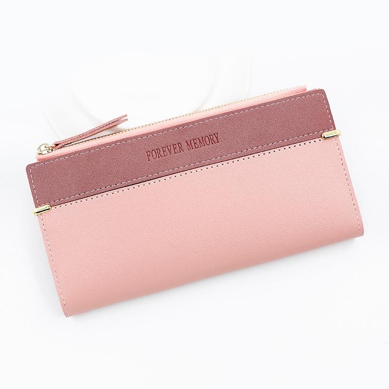 Women's Fashion Frosted Leather Wallet - Large Capacity Card Holder & Coin Purse