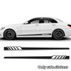 1 Pair Universal Striped Car Side Body Sticker Car Stickers Exterior Decoration