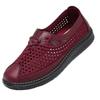 Cloth shoes, women's mesh shoes, breathable and non-slip, soft-soled mesh mother shoes, a low-heeled mother model.