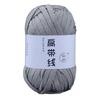 Elastic Flat Thread T-Shirt Yarn 40M Crochet Carpets Yarn Skin-friendy Thick Crochet Yarn  Beginner