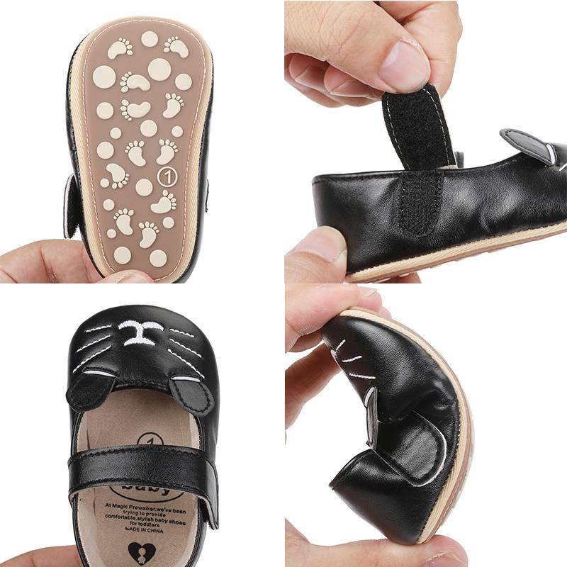 Kinder Baby Frühling Sommer Niedliche Weiche Bequeme Cartoon Katze Design Weichen Boden Rutschfeste Kleinkind Schuhe Freizeitschuhe